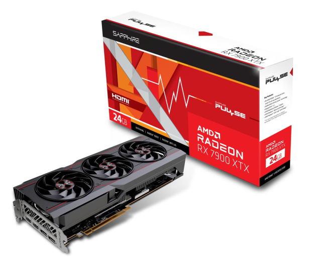 Sapphire Radeon RX 7900 XTX PULSE GAMING OC 24GB GDDR6